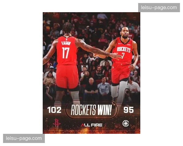 火箭首发汤普森史密斯杜兰特伊森申京合力击败黄蜂